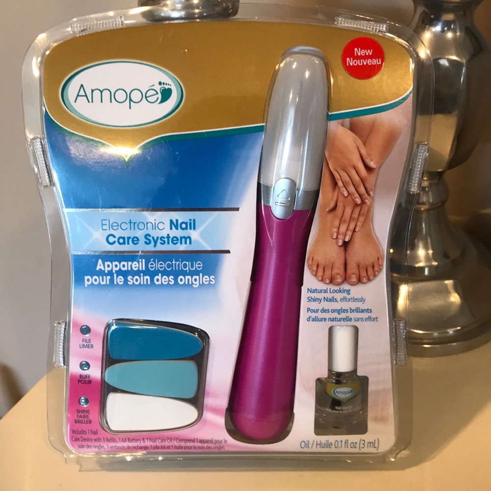 Amope Electronic Nail Care System New in Plastic